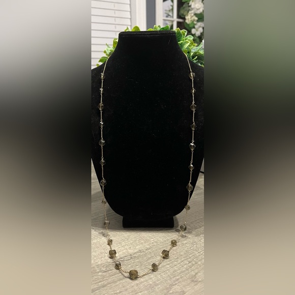 JCREW & BR STUNNING RHINESTONE BEADED NECKLACE SET -STUNNING - Picture 12 of 14